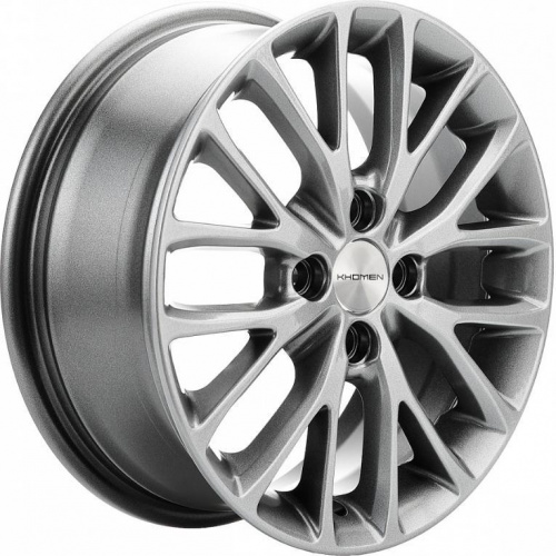 Khomen KHW 1506 6x15 4*100 ET45 DIA56.6 Black-FP Литой
