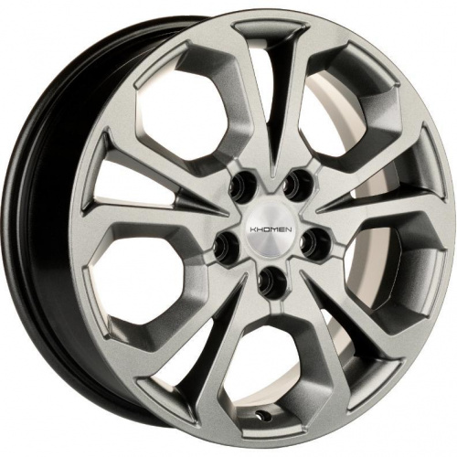 Khomen KHW 1711 6.5x17 5*114.3 ET50 DIA64.1 Black Литой