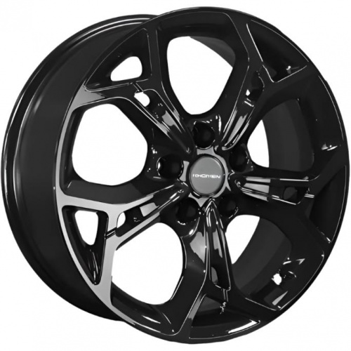 Khomen KHW 1702 7x17 5*114.3 ET46 DIA67.1 Black Литой