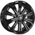 Khomen KHW 1610 6.5x16 5*114.3 ET45 DIA60.1 Black Литой