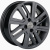 Khomen KHW 1609 6x16 4*100 ET46 DIA54.1 Gray Литой