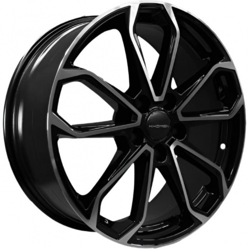 Khomen KHW 1816 7x18 5*114.3 ET38 DIA67.1 Black-FP Литой
