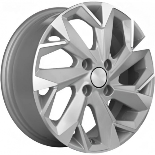 Khomen KHW 1508 6x15 4*100 ET40 DIA60.1 F-Silver-FP Литой