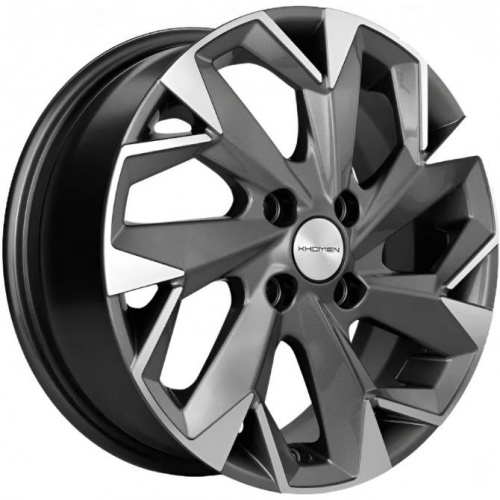 Khomen KHW 1402 5.5x14 4*100 ET43 DIA60.1 Gray-FP Литой