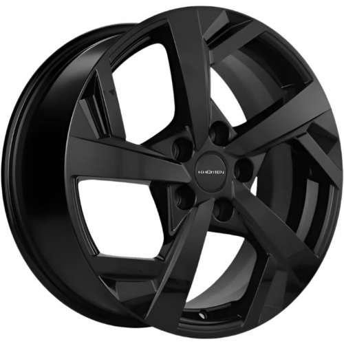 Khomen KHW 1712 7x17 5*110 ET45 DIA67.1 Black Литой
