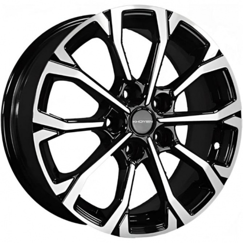 Khomen KHW 1605 6.5x16 5*114.3 ET47 DIA66.1 Black-FP Литой