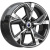 K&K Кайан 7.5x18 5*114.3 ET38 DIA67.1 Алмаз черный Литой