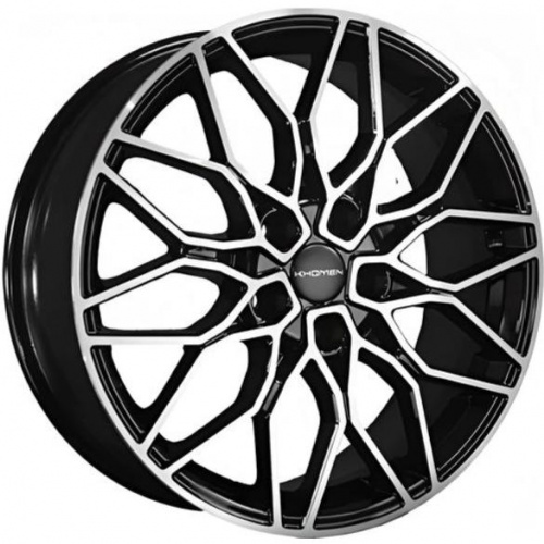 Khomen KHW 1813 7x18 5*100 ET28 DIA57.1 Black Литой