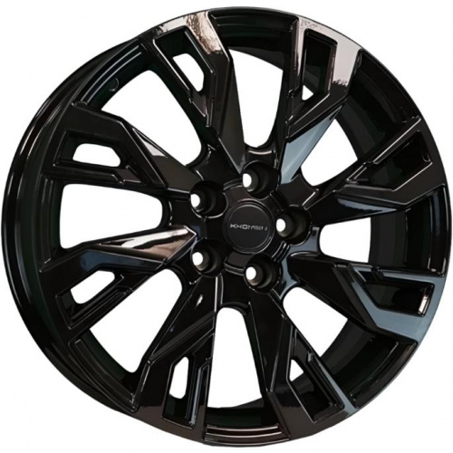 Khomen KHW 1809 7x18 5*108 ET33 DIA60.1 Black Литой