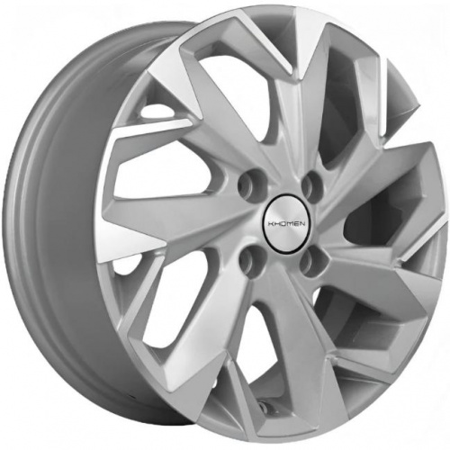 Khomen KHW 1402 5.5x14 4*100 ET43 DIA67.1 F-Silver-FP Литой