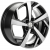 Khomen KHW 1712 7x17 5*108 ET43 DIA65.1 Black-FP Литой
