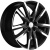 Khomen KHW 1905 7.5x19 5*114.3 ET40 DIA64.1 Black-FP Литой