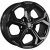 Khomen KHW 1606 6.5x16 5*114.3 ET46 DIA67.1 Black Литой